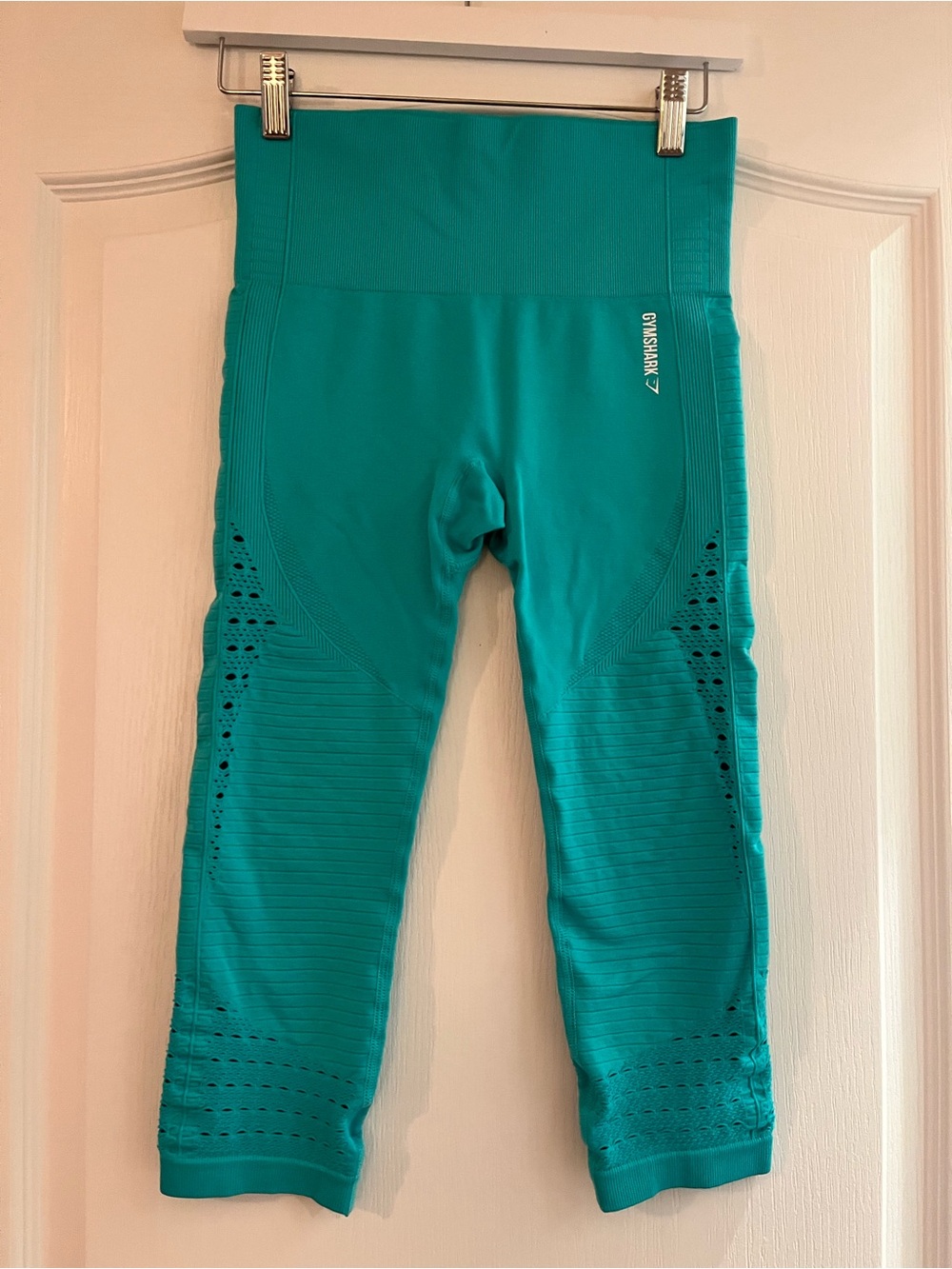 Gymshark Teal Cropped Leggings